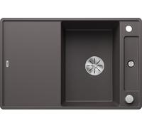 Blanco Axia III 45 S-F Silgranit avec planche en verre GRIS ROCHER