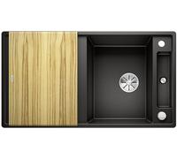 Blanco Axia III 5 S évier en granit 91.5x51 cm noir 525845