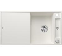 Blanco Axia III 5 S-F Silgranit avec planche en verre BLANC