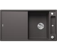 Blanco Axia III 5 S Silgranit avec planche en verre GRIS ROCHER