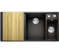 Blanco 525851 | Évier de cuisine en granit AXIA III 6 S | Couleur/Finition : Noir