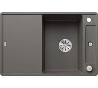 Blanco AXIA III S-F 45 Gris Volcan 527220 Évier Top Mount 78x47