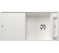 Blanco Axia III XL 6 S-F Silgranit avec planche en verre BLANC
