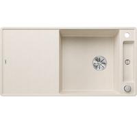 Blanco Axia III XL 6 S-F Silgranit avec planche en verre BLANC SOFT