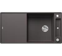 Blanco Axia III XL 6 S-F Silgranit avec planche en verre GRIS ROCHER