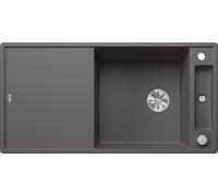Blanco Axia III XL 6 S Silgranit avec planche en verre GRIS VOLCAN