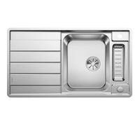 Blanco 522103 Axis III 5 S-If Évier de Cuisine en Acier Inoxydable, edelstahl