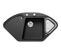 Blanco Blancodelta ii-f évier 523670104,2x56cm, PuraDur anthracite, avec télécommande de vidange / Zubehör