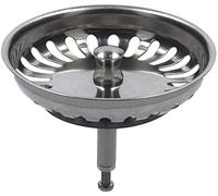 Blanco Bonde à panier 125555, avec tenons pour ponceuse excentrique en acier inoxydable, 8,2 cm