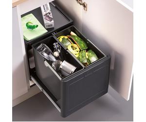 Blanco Botton Pro Système de tri sélectif, pour meuble bas de 45 cm, 517468, 45/2