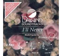 Blanco Brown - I'll Never [Accompaniment/Performance Track] [Import]