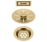 BLANCO Cache bonde évier Set d'évacuation satin gold 203476 G