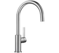 Blanco Mitigeur cuisine Candor – Bec col-de-cygne 360° pivotant, inox brossé, cartouche céramique