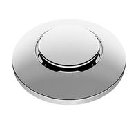 BLANCO Capuchon d'interrupteur d'air en chrome | Compatible avec les FWD Lite, Medium et Max de BLANCO | Complément coloré à l'aspirateur de déchets de cuisine, hachoir à déchets de cuisine