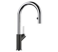 Blanco Carena-S Vario mitigeur de cuisine sur pied chrome-noir 526172