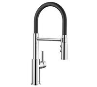 Mitigeur avec douchette inox Blanco 525792 noir G