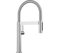 BLANCO CULINA-S II Mini PVD acier | Haute pression | Avec tuyau extractible | Changement de jet clair en jet de douche | Clapet anti-retour | Cartouche en céramique | Qualité de l'eau sûre et économie