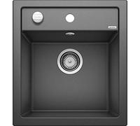 Evier DALAGO 45 PuraDur en Silgranit avec vidage automatique 46.5x51cm, Anthracite (517156)