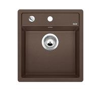 BLANCO DALAGO 45 - Évier au Design Moderne pour Sous-meubles de 45 cm de large - En Composite de Granit SILGRANIT - Marron - 517165