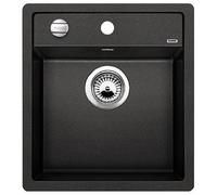 Evier DALAGO 45 PuraDur en Silgranit avec vidage automatique 46.5x51cm, Anthracite (517156)