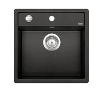 BLANCO DALAGO 5 - Évier au Design Moderne pour Sous-meubles de 50 cm de large - En Composite de Granit SILGRANIT - Anthracite - 518521