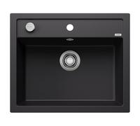 Blanco Évier Dalago 6 525873 - Silgranit PuraDur 61,5x51 cm vidage automatique Noir