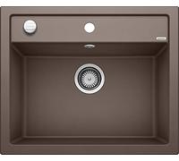 BLANCO DALAGO 6 - Évier au Design Moderne pour Sous-meubles de 60 cm de large - En Composite de Granit SILGRANIT - Marron - 515066