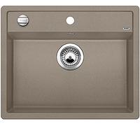 BLANCO DALAGO 6 - Évier au Design Moderne pour Sous-meubles de 60 cm de large - En Composite de Granit SILGRANIT - Marron - 517320