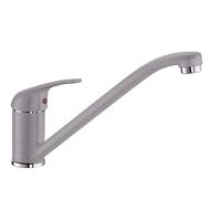 BLANCO DARAS - Mitigeur Haute Pression pour la Cuisine - Modèle Compact d'Entrée de Gamme au Design Classique avec Bec Haut et Long - Gris - 517722