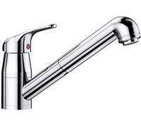 BLANCO DARAS-S-F - Mitigeur Cuisine - avec Bec Rabattable et Douchette Extractible - Haute Pression - Chrome - 521752