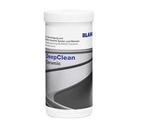 BLANCO DeepClean Ceramic Nettoyant et entretien pour éviers en céramique Nettoyant professionnel pour cuisines propres Boîte de 100 g Effet déperlant Élimine les rayures Nettoyage en profondeur poli