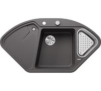 Blanco Delta II évier en granit 105.7x57.5 cm gris/graphite/onyx 523657