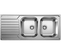 Blanco Dinas 8 S évier en acier inoxydable 116x50 cm acier 523376