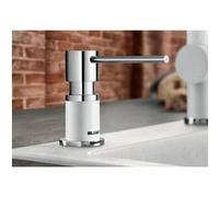 BLANCO 525814 LATO Distributeur de Savon, Blanc Silgranit/chromé, S