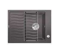 BLANCO 524815 Elon 45 S Évier de Cuisine, Gris (Rock Grey), 45 cm Unterschrank
