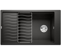 Blanco Elon XL 8 S évier en granit 86x50 cm à 1 bac noir 525886