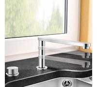 Blanco Eloscope Mitigeur de cuisine à installer sous une fenêtre, pivotant, 516672,