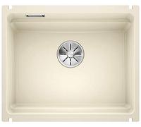 BLANCO ETAGON 500-U - Évier de Cuisine en Granit pour Meubles Bas de 60 cm de Large - Sous Plan - Céramique - Beige - 525150