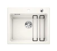 Blanco - Etagon 6 - évier En Céramique, 584x510 Mm, Avec Commande De Vidage Et Accessoires, Infino, Blanc 525156