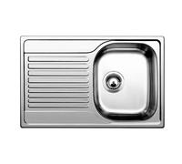 BLANCO évier 1 bac + égouttoir BLANCOTIPO 45 S COMPACT 1318615 (évier sur la droite - Acier Inox)