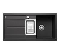 Blanco évier 513053 100x50cm, PuraDur anthracite, réversible, avec télécommande de vidange / Accessoires