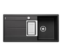 Blanco évier 519113 99x49cm, PuraDur anthracite, réversible, avec télécommande de vidange / Accessoires