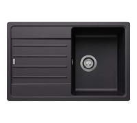 Blanco - Evier à encastrer 78cm silgranit noir 526083