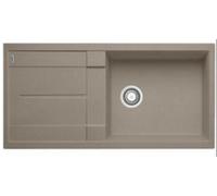 blanco - evier à encastrer 60cm manuel tartufo avec siphon - 517361