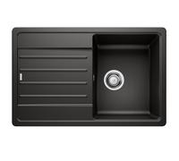 Blanco Evier à encastrer 78cm silgranit noir - 526083