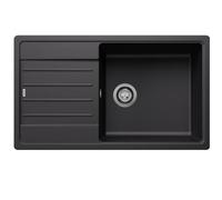 Blanco - Evier à encastrer 86cm silgranit noir 526087