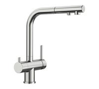 Blanco Fontas Mitigeur de cuisine pivotant, pour système de filtration, avec douchette extractible, 525199,