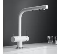 Blanco Fontas Mitigeur de cuisine pivotant, pour système de filtration, avec douchette extractible, 525204,