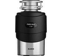 BLANCO FWD Max Broyeur de déchets de cuisine, 1 CV, pour évier de cuisine, pour l'élimination des restes alimentaires et des déchets alimentaires, capacité de 1200 ml, Ø 20,3 cm