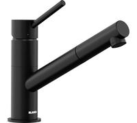 Blanco KANO-S Cuisine Robinet Noir Mat Satin 526668, 1 Poignée Tirage